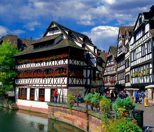 Medieval Petite France, Strasburg, Alsace