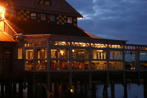The Flying Beaver at sunset