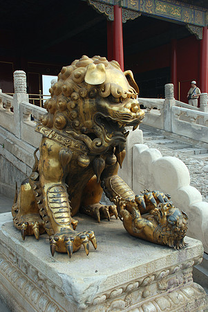 Imperial Lion - Forbidden City, Beijing, China