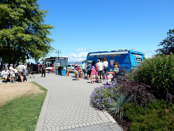 Quality Foods hosts the event and charge a $3 entry fee - money for the needy.