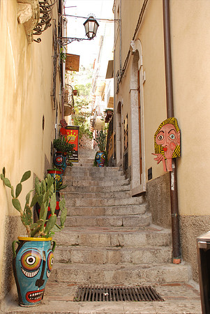 Stairway- Taormina, Sicily