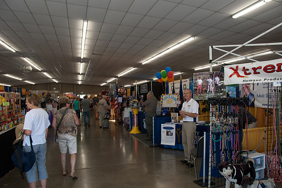 Commercial display area.