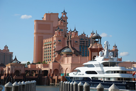 Atlantis hotel - closer view