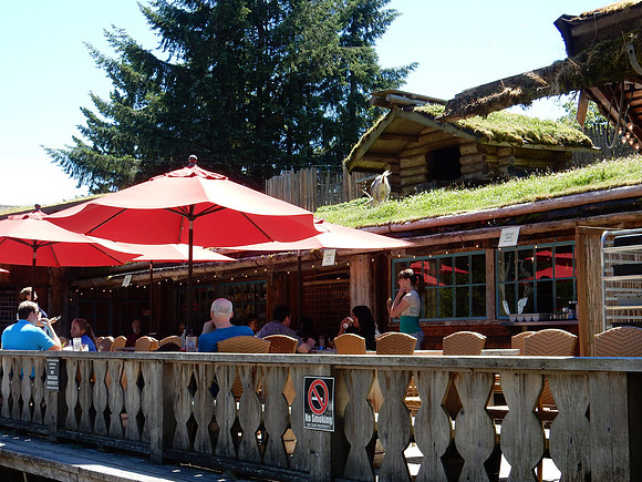 Outdoor patio.
