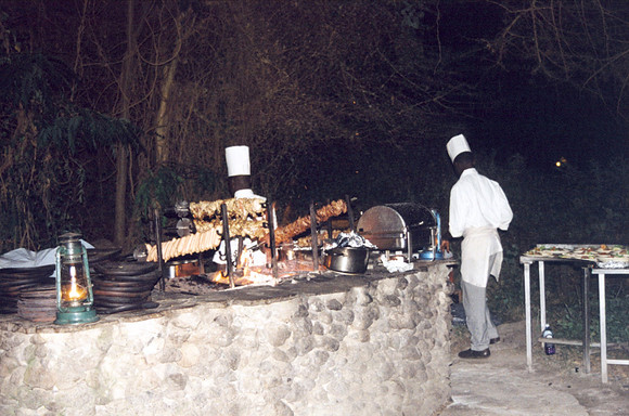 Cooking up a storm - no end of good food