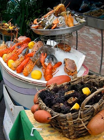fish market in Nice