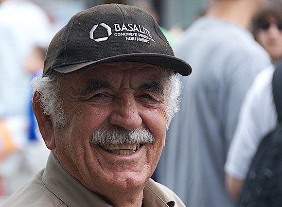 A Happy Man - Greek Days, Vancouver, B.C. Canada
