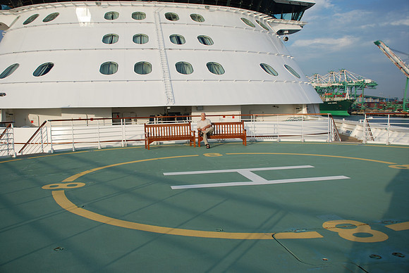 Back to my roots (naval aviation), on the flight deck