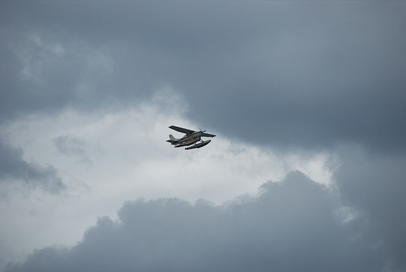The local seaplane base is busy at all waking hours every day.