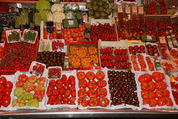 Market Display - Barcelona, Spain