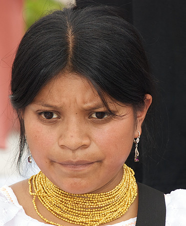 Local indian girl