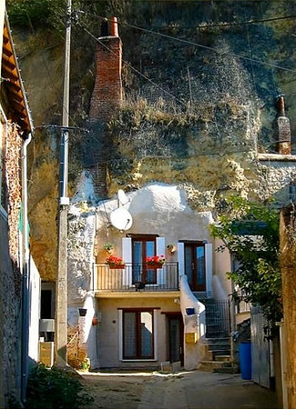 home in Troglodytes, Amboise